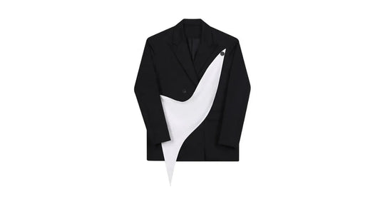 OUDINA Oversized Black Blazer – Chic & Comfortable Women's Jacket - vitaliqa