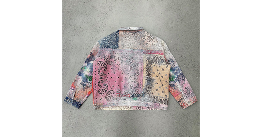 oversized denim jacket men streetwear