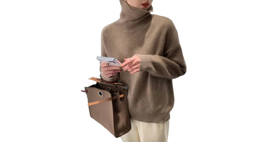 oversized turtleneck sweater women
