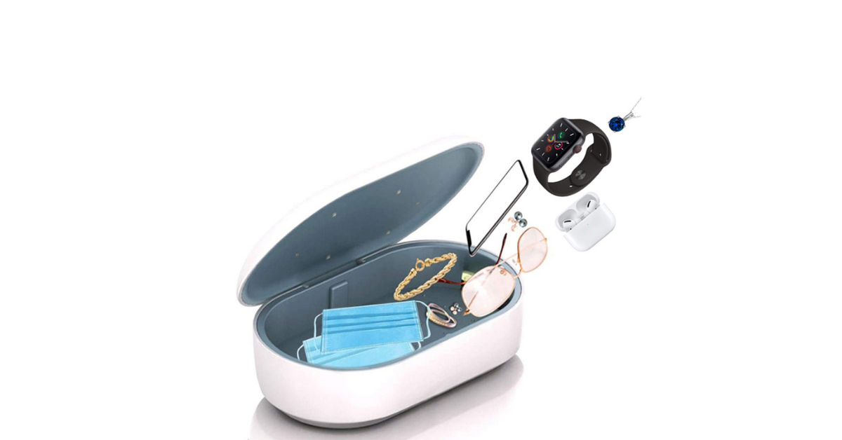 UV box sanitizer for smartphones