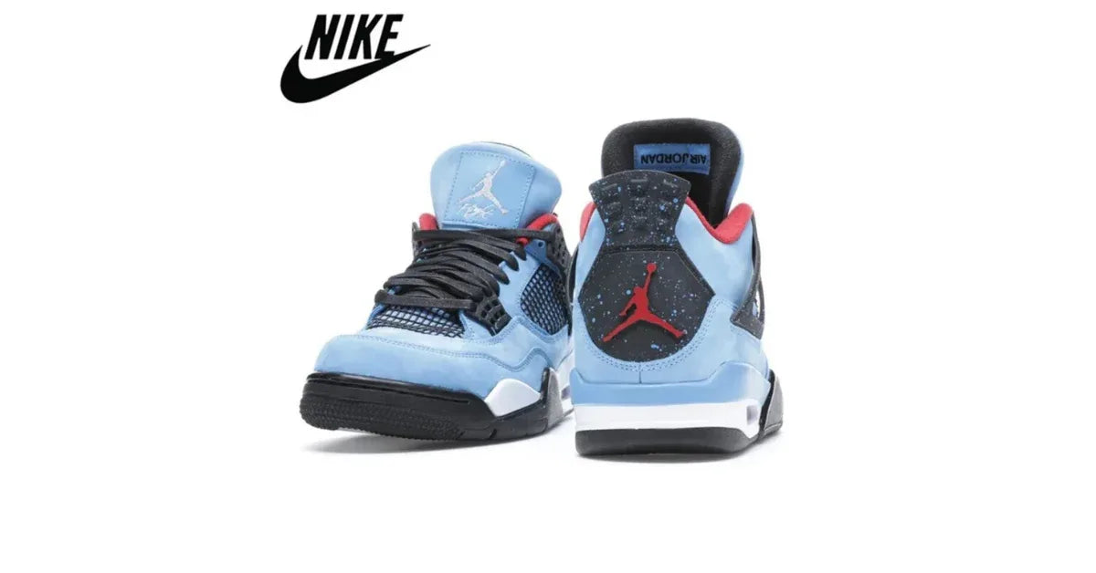 Authentic NIKE Air Jordan Retro 4 Travis Scott Shoes – Men’s Limited Edition Sports Sneakers 2025 - vitaliqa
