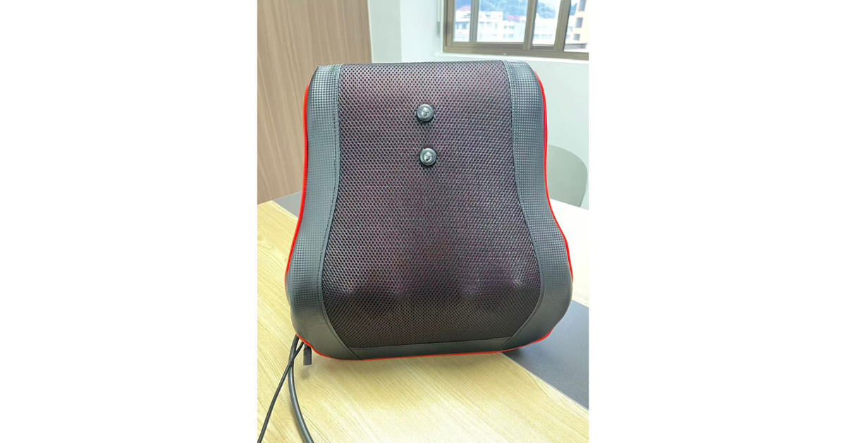 lumbar back support pillow with vibration