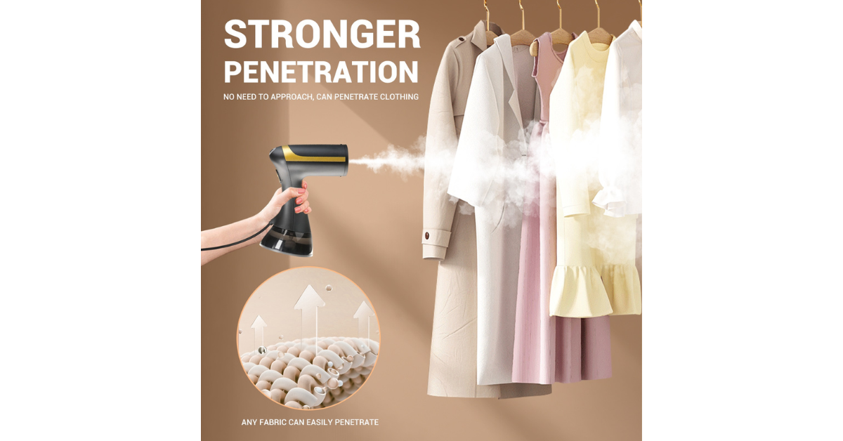 portable clothes steamer handheld design