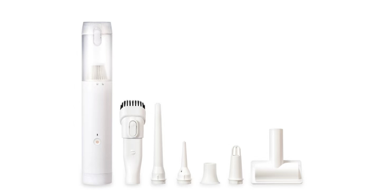 handheld cordless car vacuum cleaning crumbs