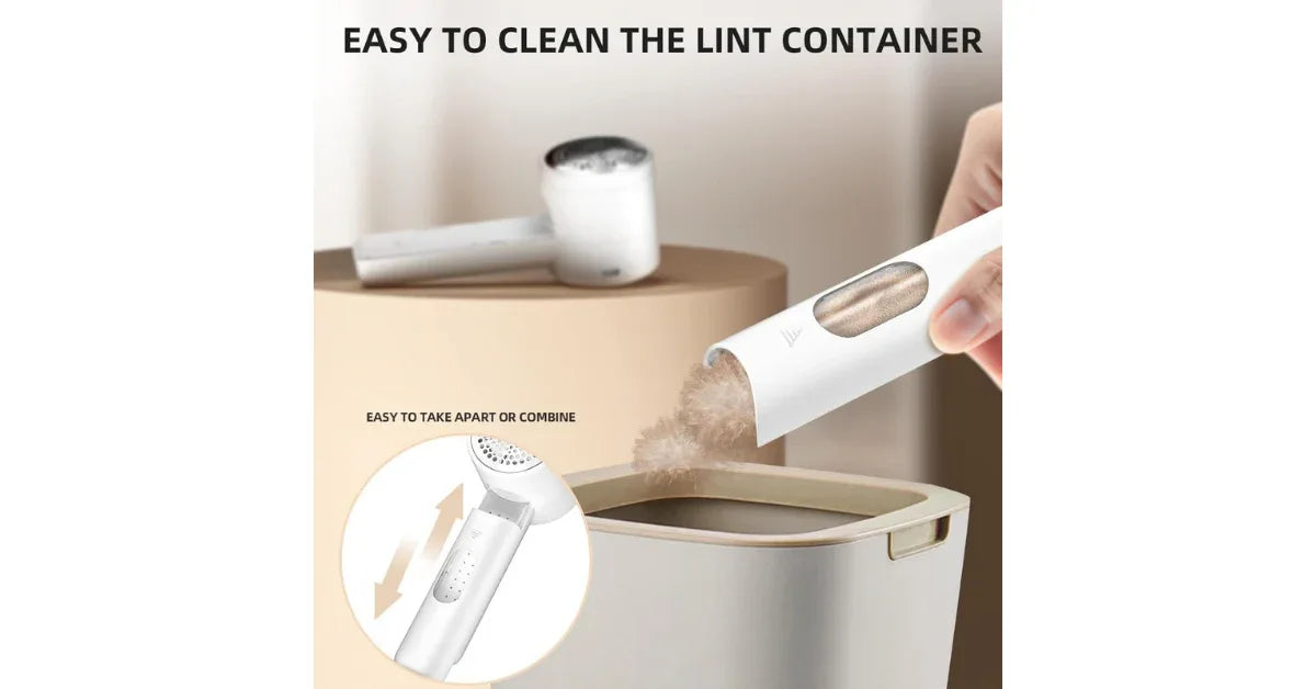 Rechargeable Q20 Electric Lint Remover for Clothes with LED Display - vitaliqa