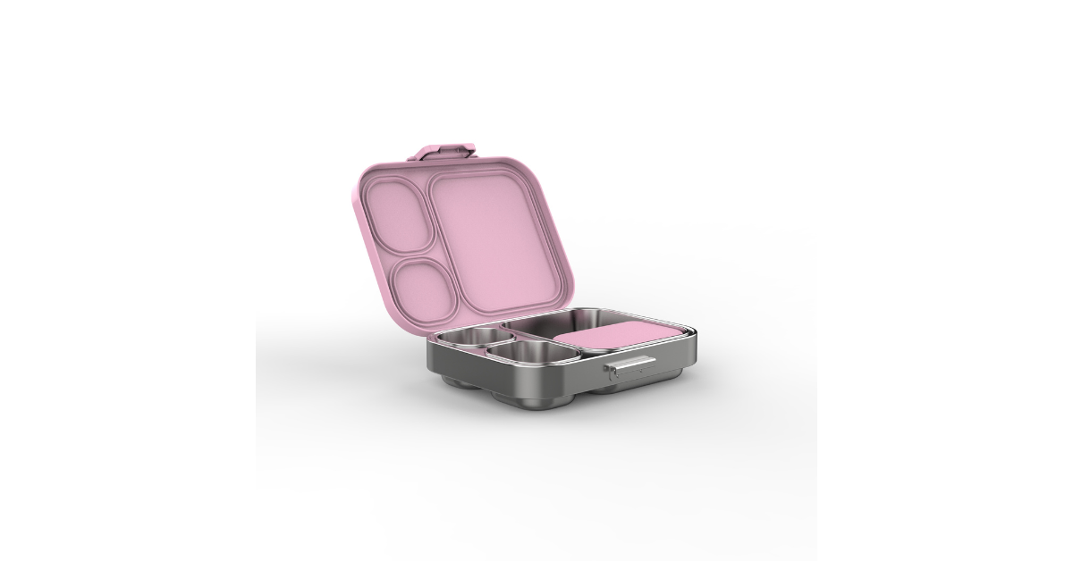 stainless steel lunch container portable design