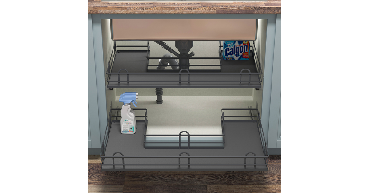 sink organizer kitchen minimalist style