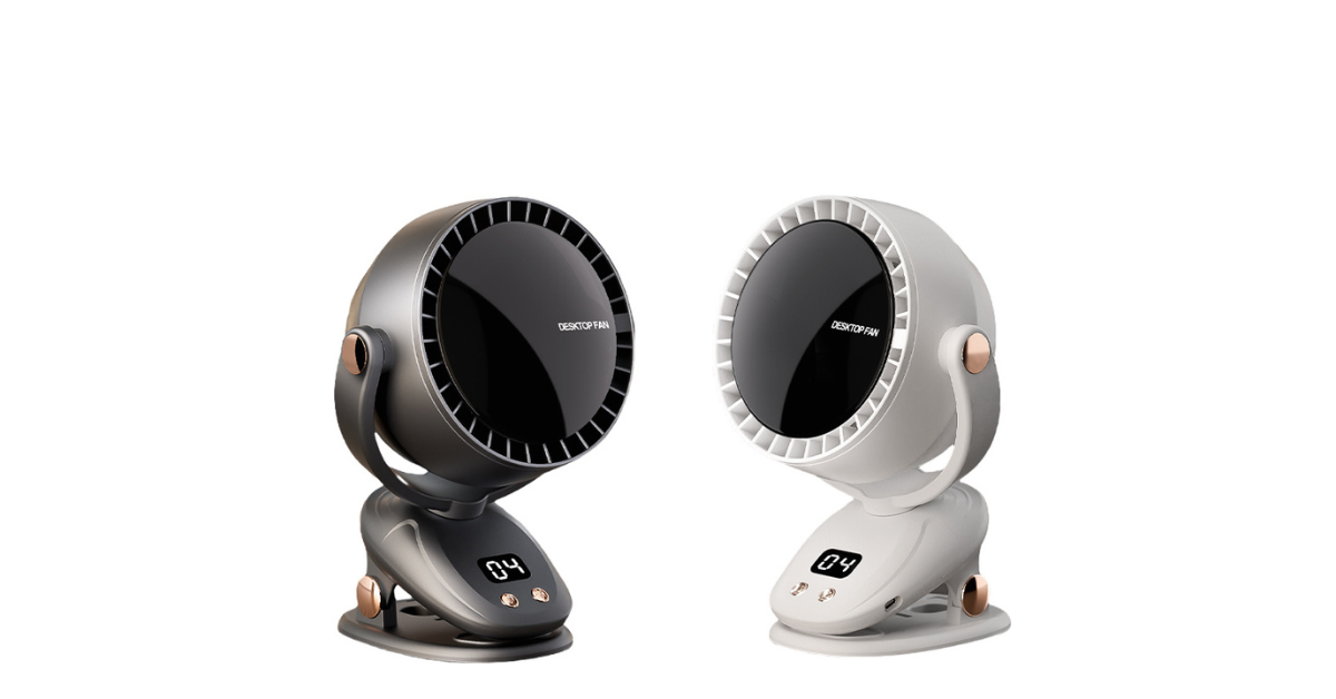 quiet desk fan usb powered
