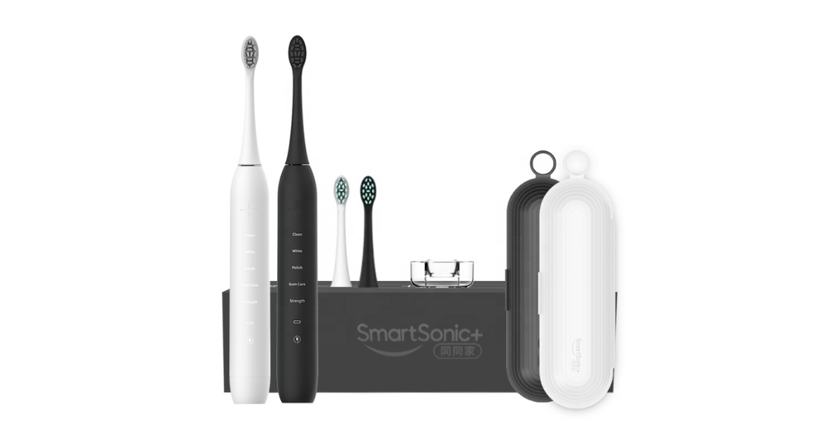 LED display of electric toothbrush