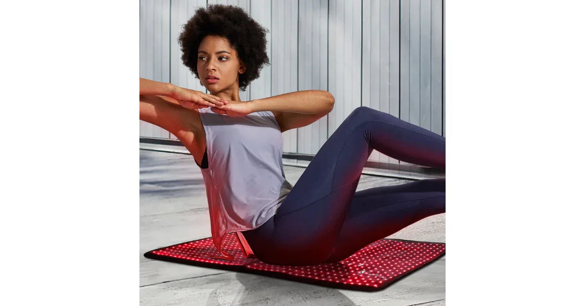 Medical Grade Low EMF Infrared Heating Pad & Red Light Blanket - vitaliqa