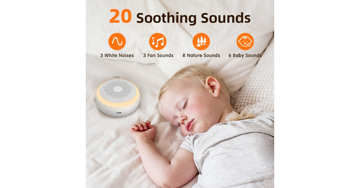 Rechargeable sleep aid device for adults