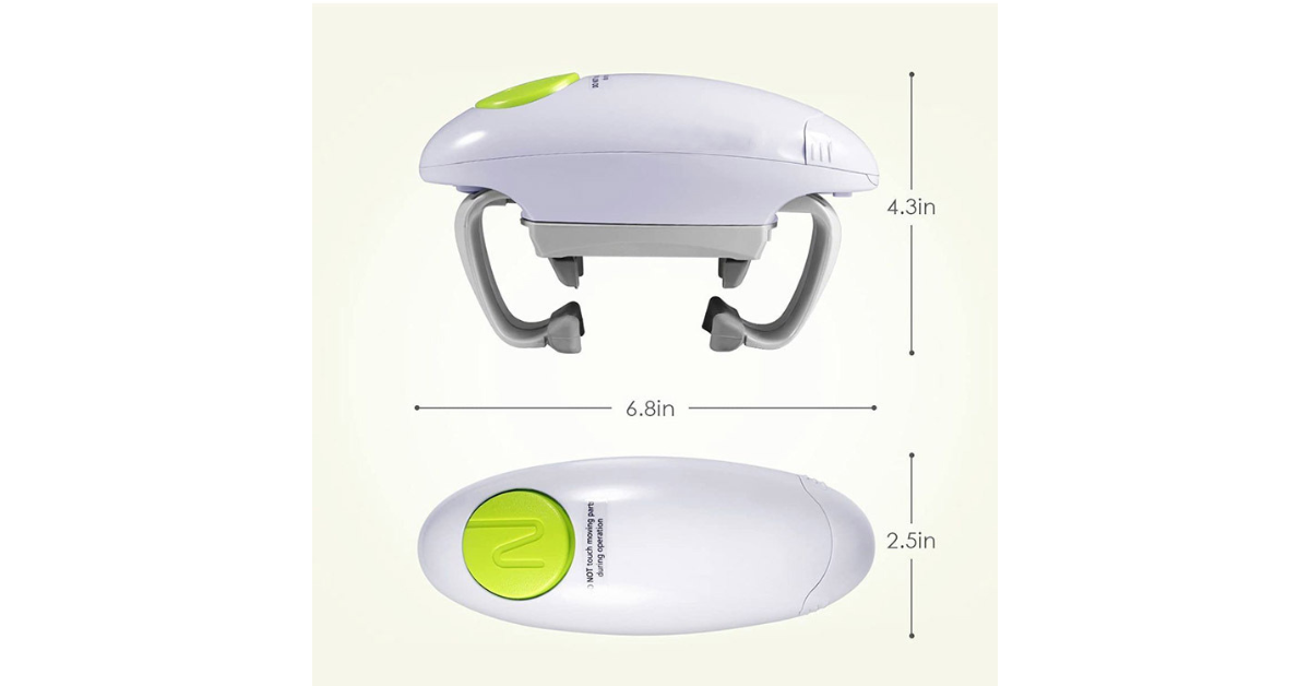 jar opener for seniors with one-touch operation