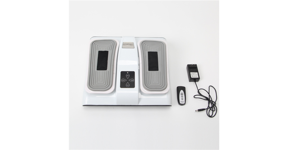 shiatsu foot massager stimulating circulation