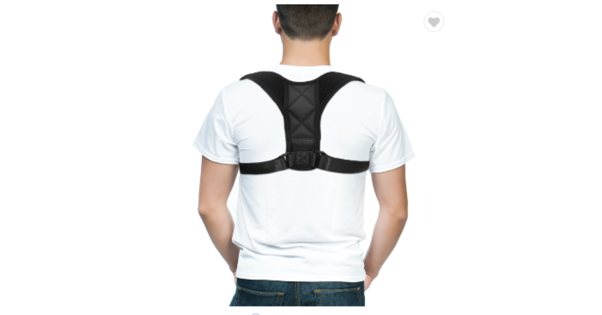 posture support brace for daily use