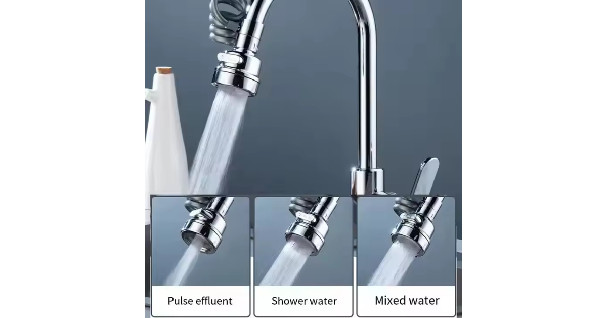 kitchen faucet extender water flow