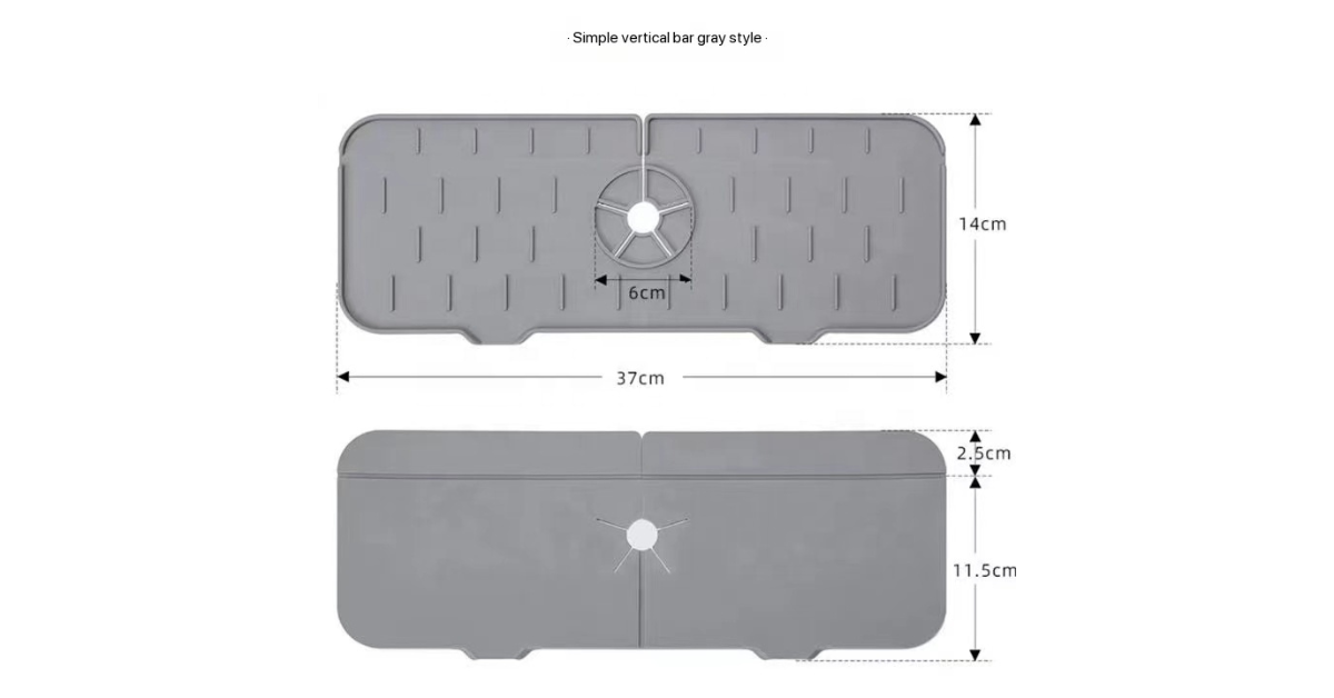 waterproof sink splash guard silicone