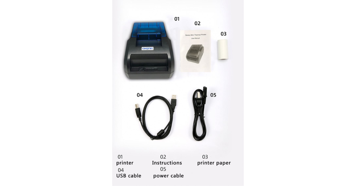 fast thermal printer for barcode and label printing