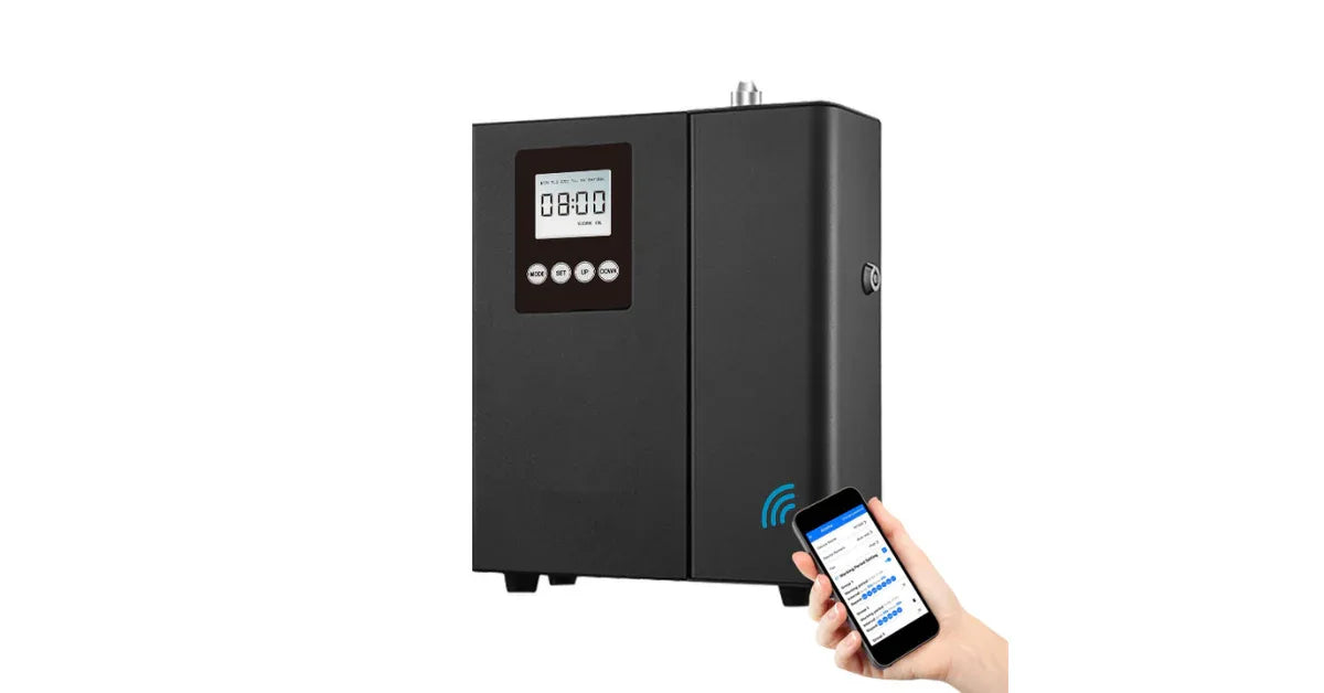 Maxair Large Independent Aroma Diffuser – Smart WIFI App Controlled Commercial Fragrance Diffuser - vitaliqa