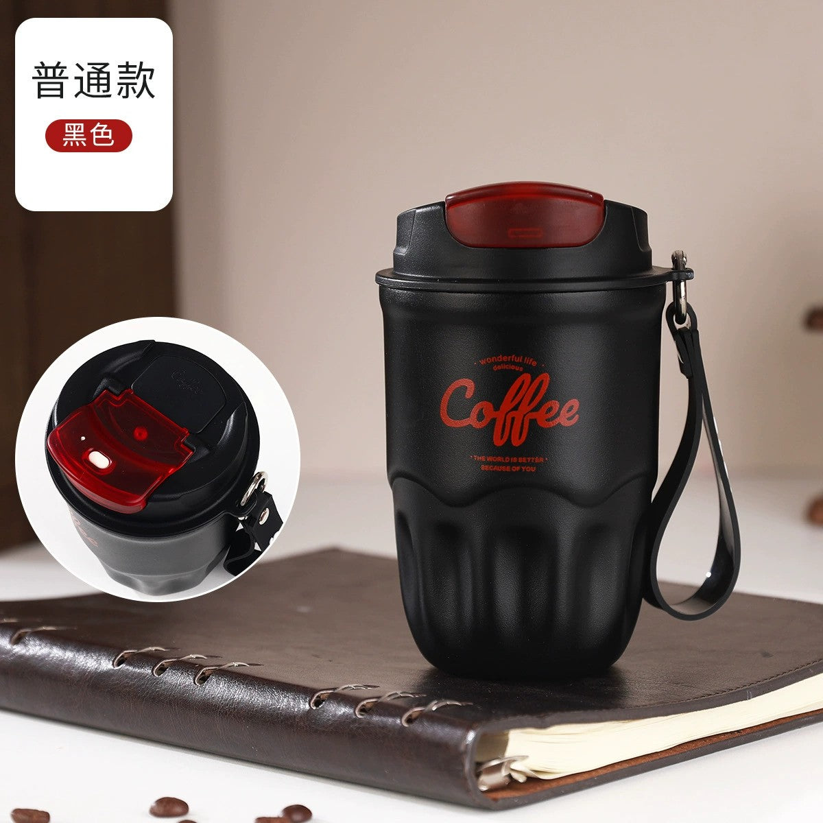 smart bottle water on office desk