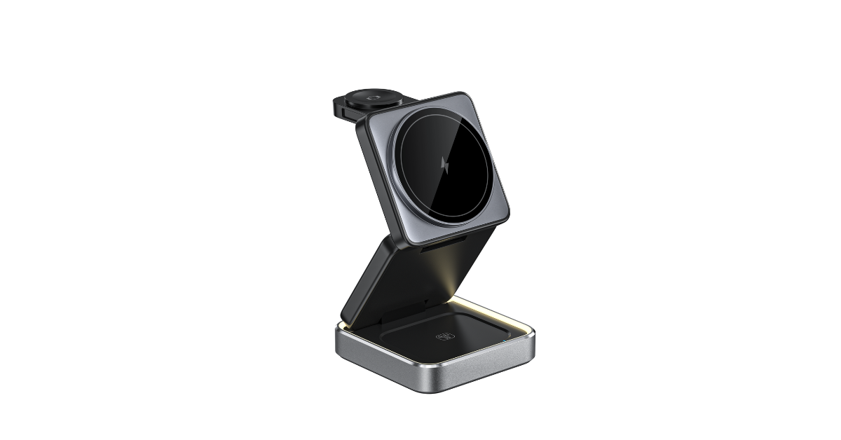 magnetic smartphone charging stand