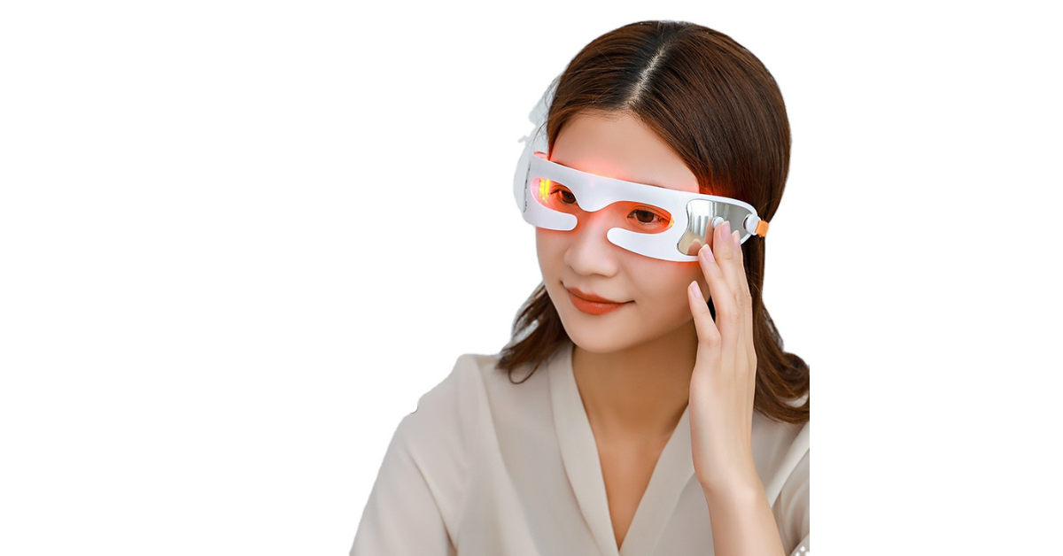 led eye massager for dark circles