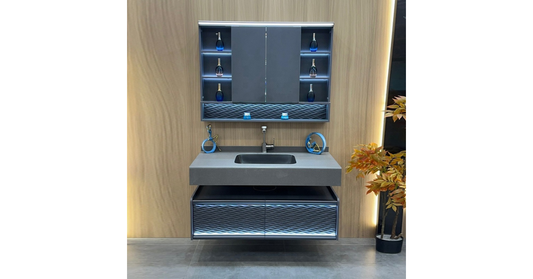 smart led bathroom mirror cabinet wall mounted