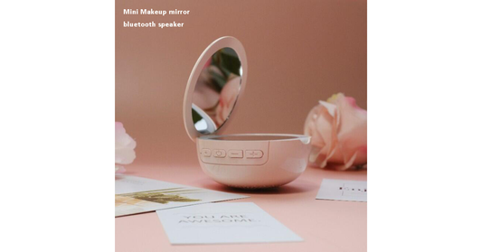 smart makeup mirror with led lights