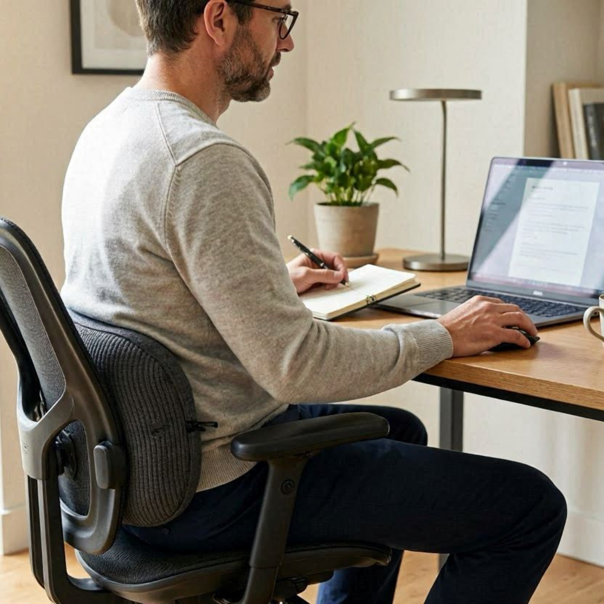 Smart vibration posture corrector worn on shoulders