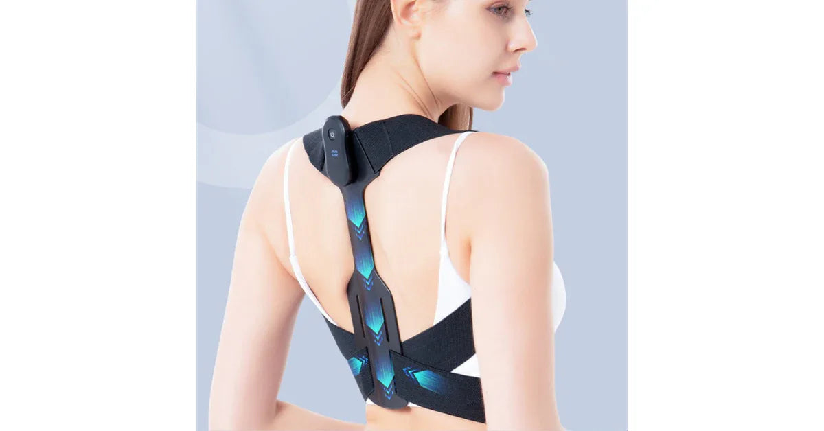 Smart Posture Corrector with Vibration Reminder – Adjustable Back Brace for Men & Women - vitaliqa