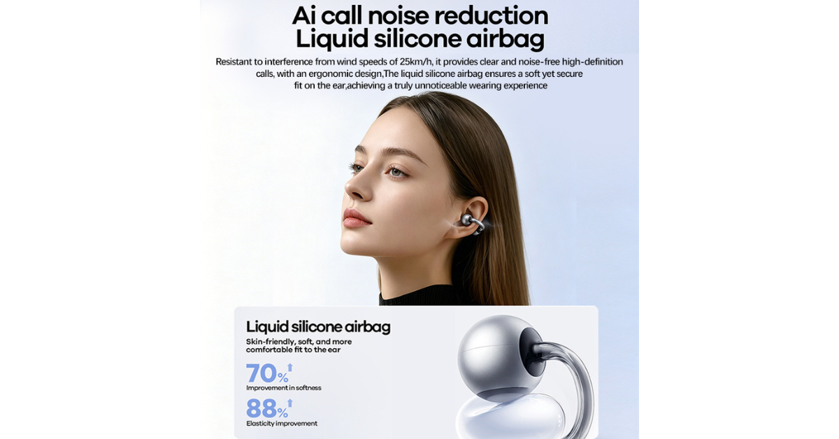 bluetooth translator earbuds with ENC noise cancelling