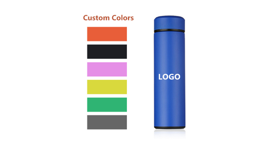 smart water bottle temperature display