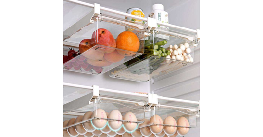 refrigerator organizer hanging drawer inside fridge