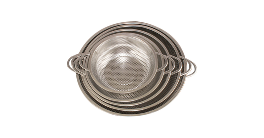 stainless steel sink strainer basket in kitchen sink