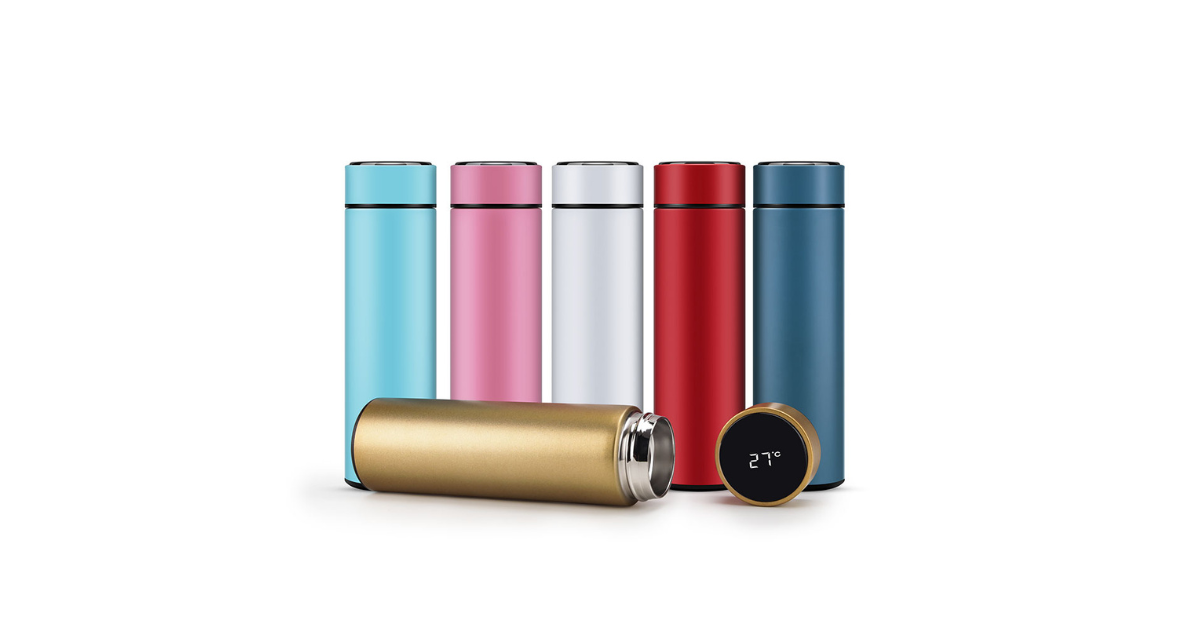 drink reminder water bottle concept