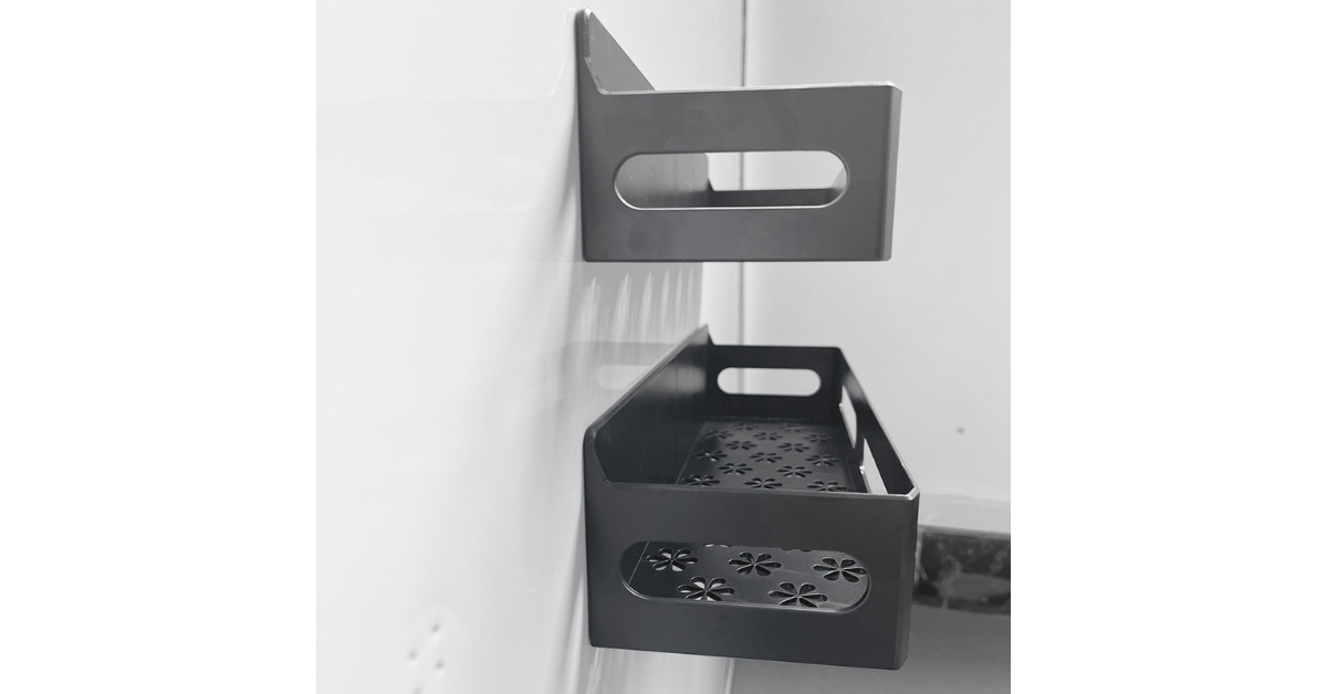 strong magnetic kitchen storage rack for spices