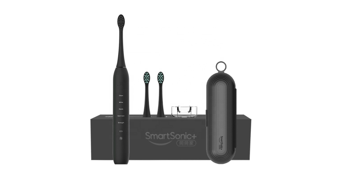 Waterproof electric toothbrush in shower