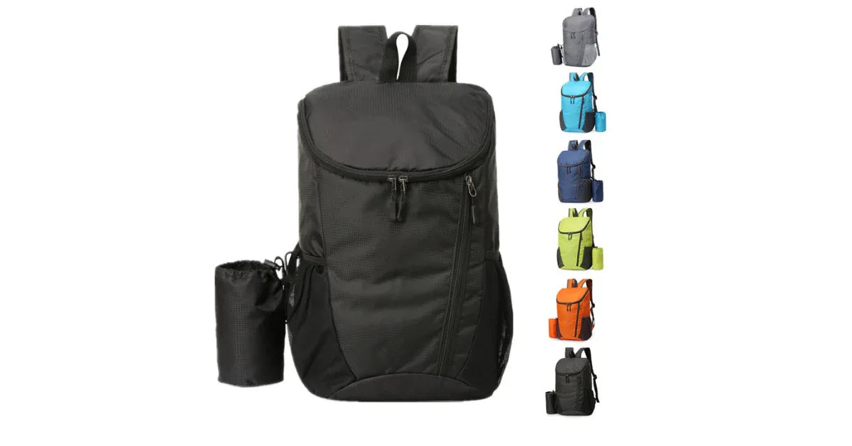 New 2022 Lightweight Folding Backpack – Waterproof Travel Bag for Outdoor Sports & Hiking - vitaliqa