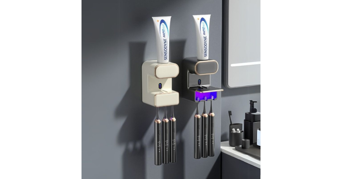 Clean bathroom aesthetic organization setup