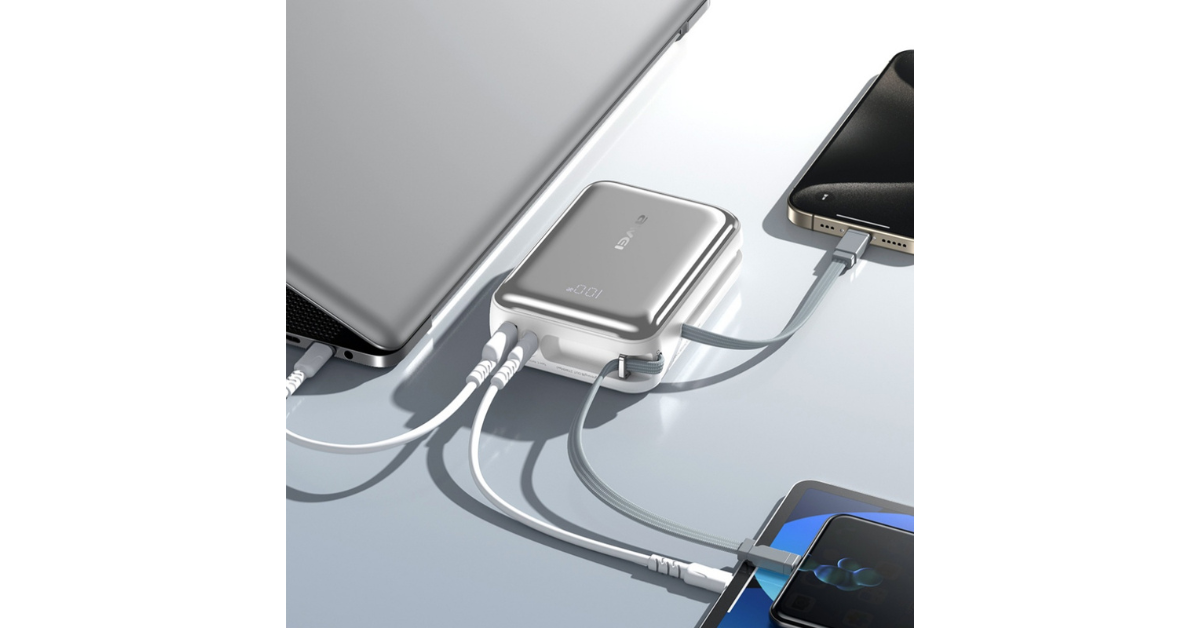 portable power bank with LED display
