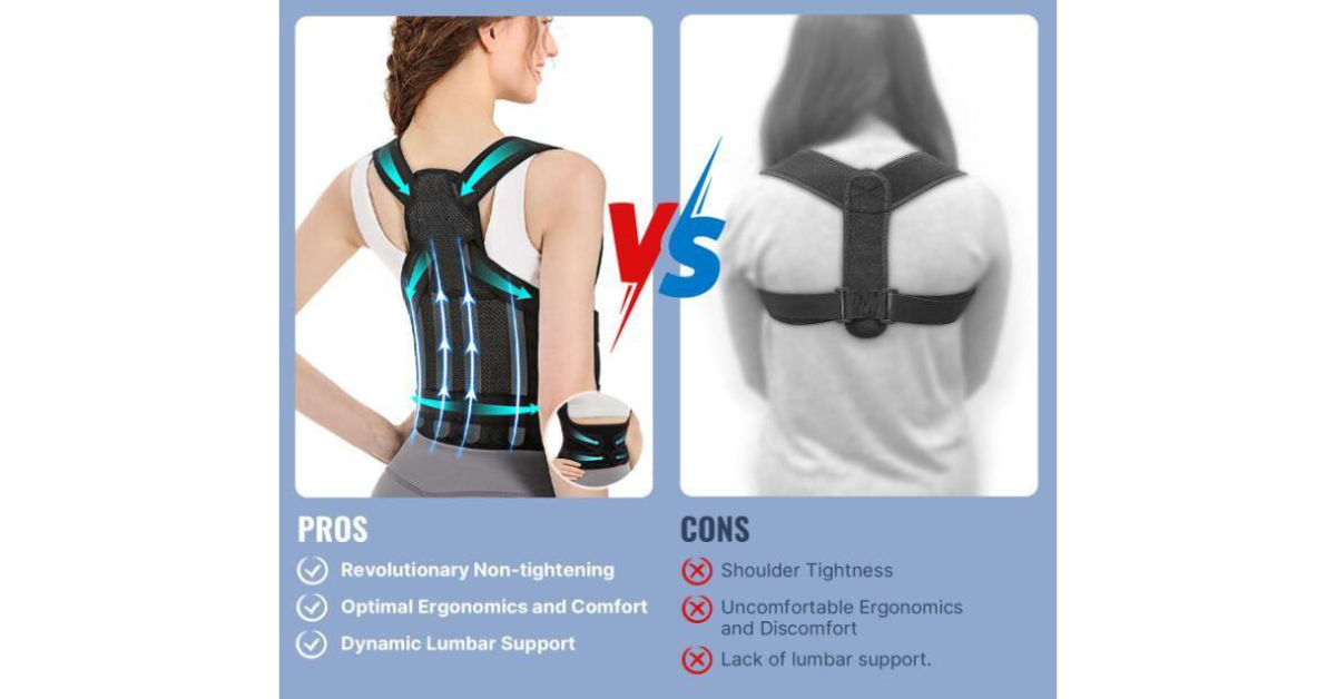 back brace posture corrector adjustable