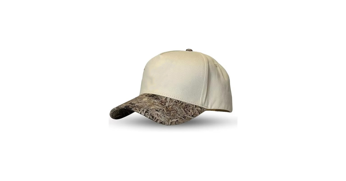 5 panel cap minimal design