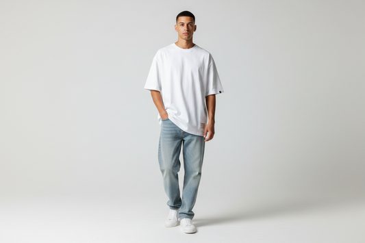 mens oversized shirt outfit