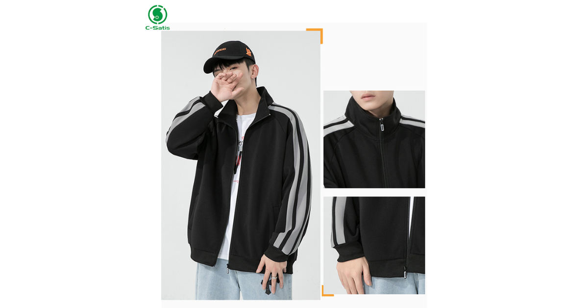 mens vintage track jacket outfit