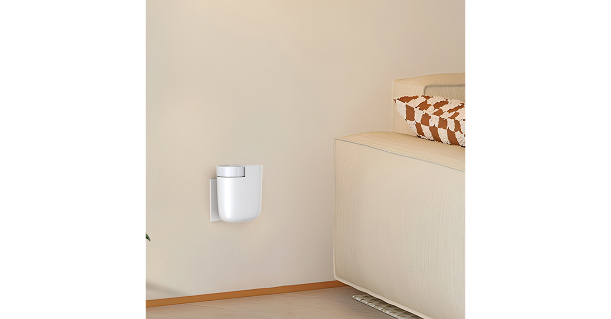 Diffuser emitting fragrance in living room