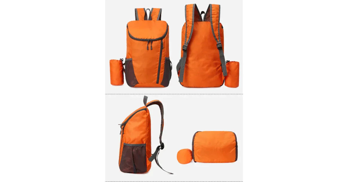 New 2022 Lightweight Folding Backpack – Waterproof Travel Bag for Outdoor Sports & Hiking - vitaliqa