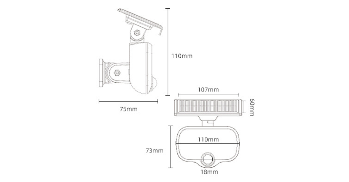 waterproof led motion sensor night light