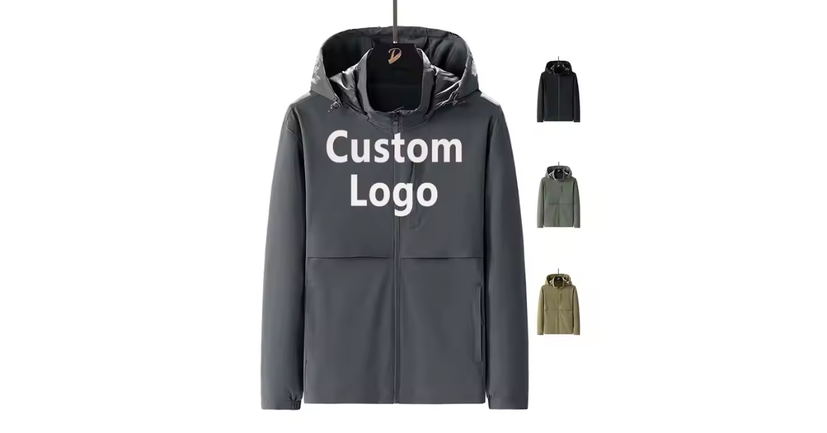 lightweight windbreaker jacket outfit