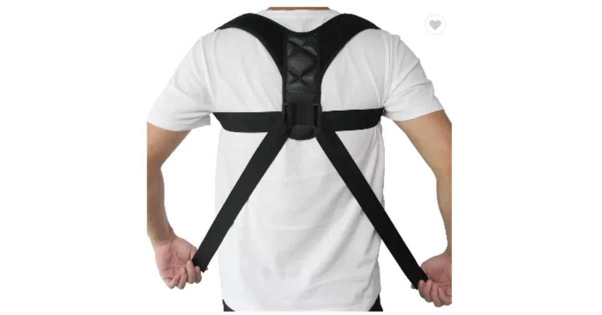 OLLAS Adjustable Back Posture Corrector – Back & Shoulder Support Belt - vitaliqa