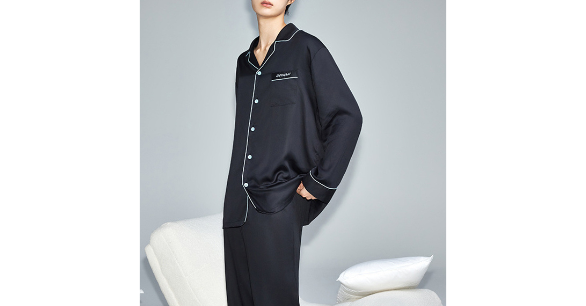 silk sleepwear set women elegant nightwear