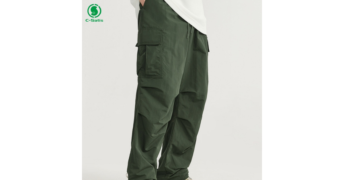 womens techwear pants baggy style
